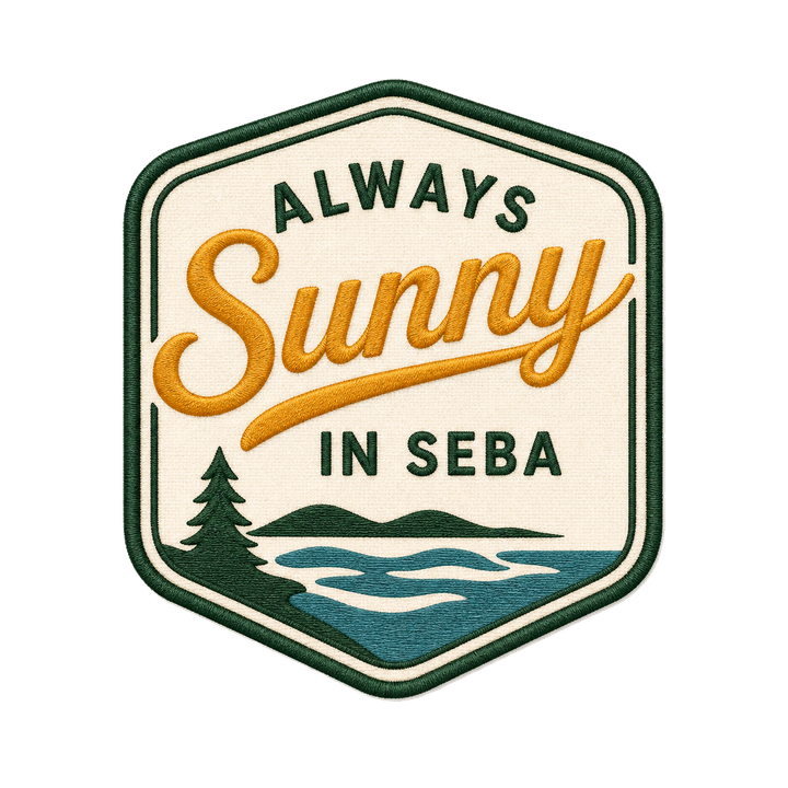 Always Sunny in Seba badge